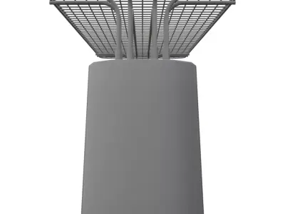 Mesh Stool 3D model