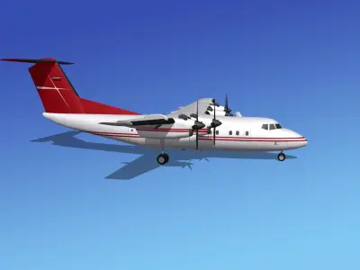 Dehavilland DHC-7 Corporate 4 3D model