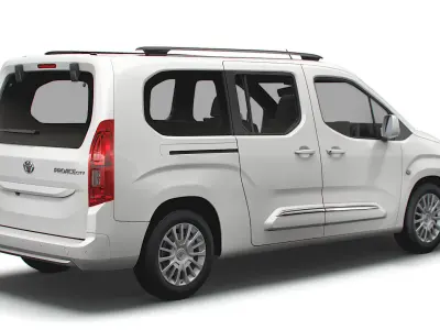 Toyota ProAce City Verso XL 2022 3D model