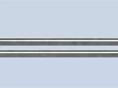 Safety retaining clip 3D model