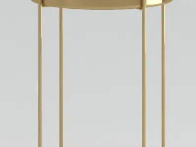 Habibi Side Table Free 3D model