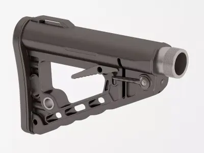 Buttstock sling swivel 3D model