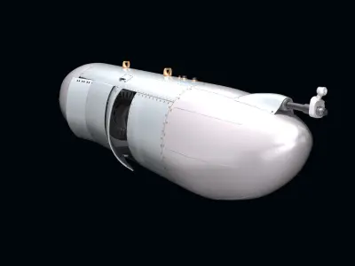 ALQ-249 Next Generation Jammer 3D model