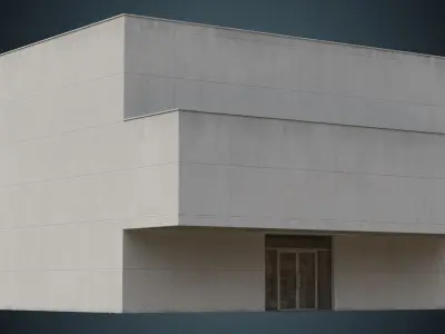 Building 7B Low-poly 3D model