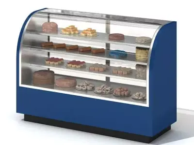 Bakery Display Storage 3D model