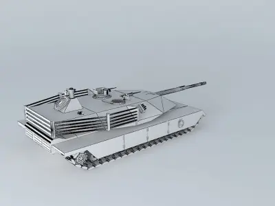 TANK COVER 112 prototype Free 3D model