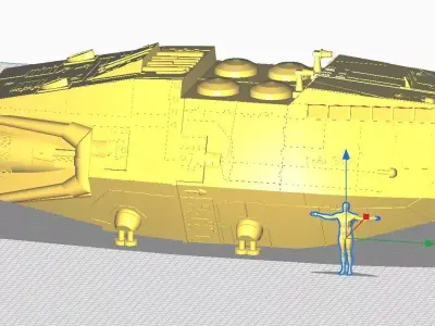 Shuttle Mark I 3D print model