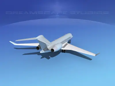 Global Express 8000 V14 3D model
