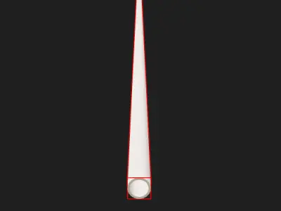 Pipe 2 Inch 6 Meter 3D print model