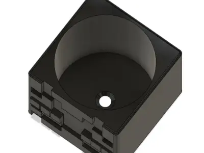MINECRAFT ENDERMAN MUG AND PLANTER Free 3D print model
