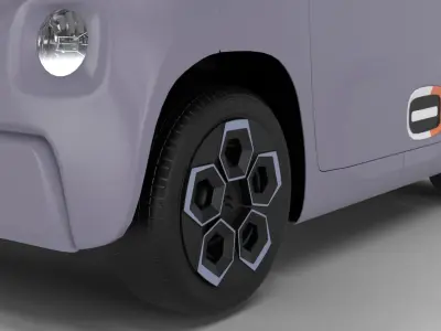 Citroen Ami 2020 3d model 3D model