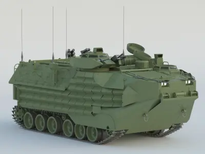 AAVP-7A1 Assault Amphibious Vehicle 3D model