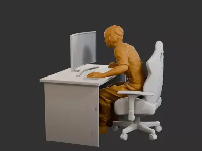 Video Game Player VGP1 003 3D print model
