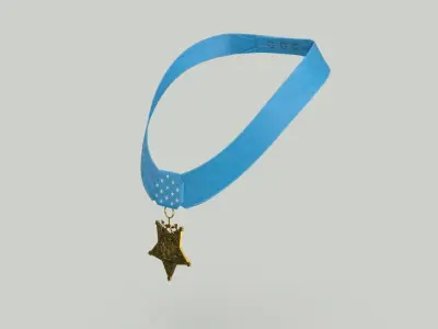 Medal of Honor Navy Worn 3D model