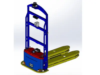 AGV Folklift 3D model