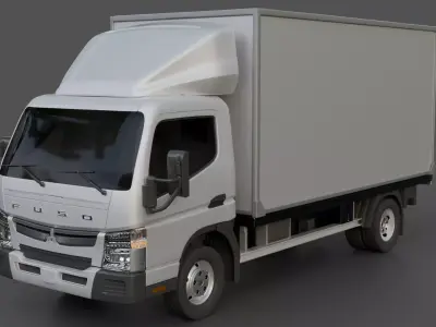Mitsubishi Fuso Canter 515 3D model