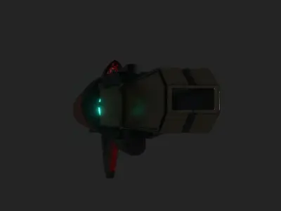 Sci-Fi Energy Sniper Free low-poly 3D model