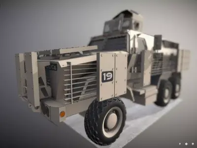 Caiman MRAP  3D model
