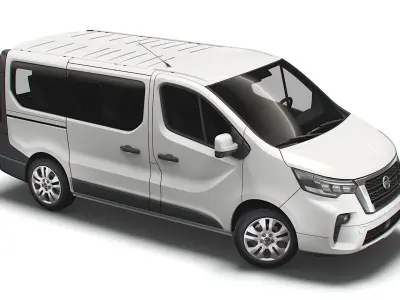 Nissan NV 300 Minibus 2021 3D model