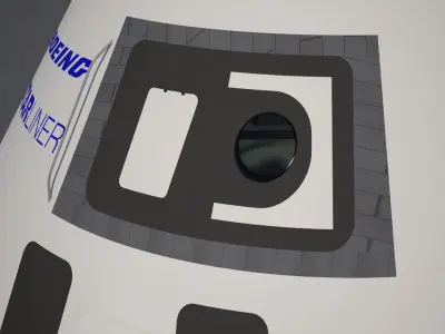 Boeing Starliner CST 100 Exterior 3D model