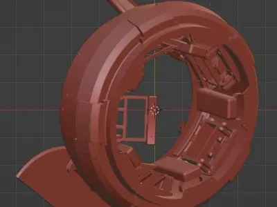 Commander Cupola PANZER III 3D model