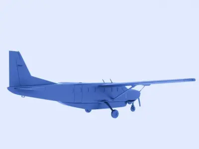 Cessna 208B Grand Caravan 3D print model