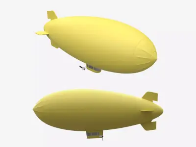 Airship 01 3D model