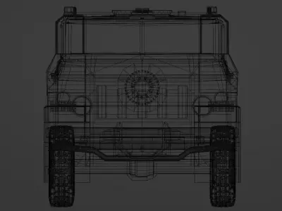 Novator LAV Low-poly 3D model