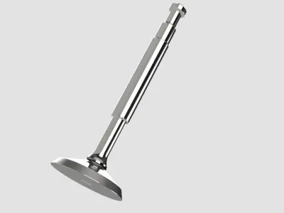 Inlet Valve - 4T Engine 3D model