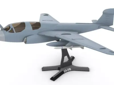 EA-6B Prowler 3D print model