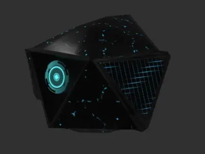 Drone - Obolon Low-poly 3D model