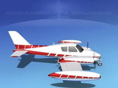 Cessna 310 V09 3D model