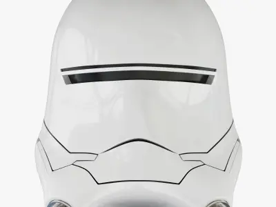 Star Wars Flametrooper helmet 3D model