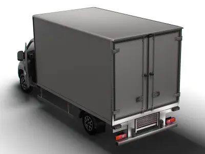 Opel Movano Box HQInterior 4300WB 2023 3D model