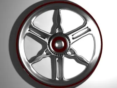 Motorcycle Sportrim Yamaha 3D model