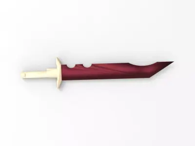 Sword type J 3D model