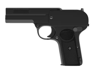 Dreyse M1907 3D model