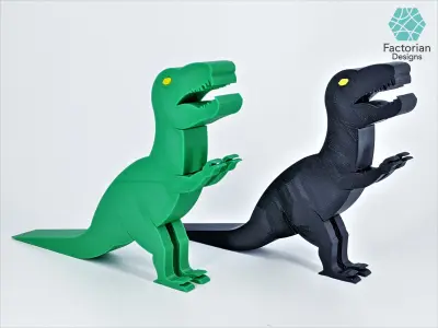 Dino doorstopper T-Rex style Free 3D print model