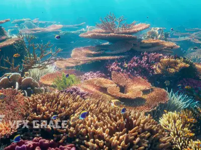 Corals Collection  VFX Grace 3D model