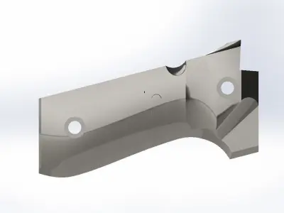 Baretta Grip Pistol Gun Grip 3D Printable for your gun accessory 3D print model