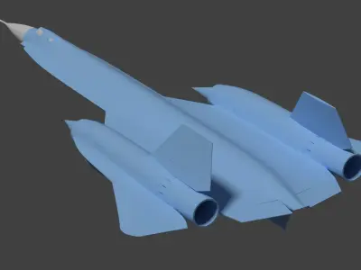 yf-12 3D print model
