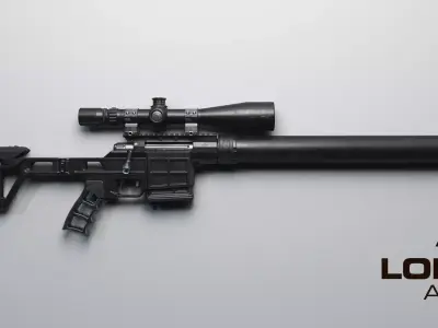 DVL 10 SABOTEUR Low-poly 3D model Low-poly 3D model