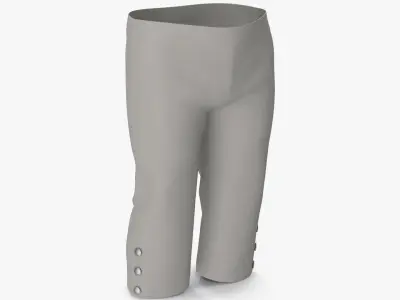 Short Pants 4 3D model