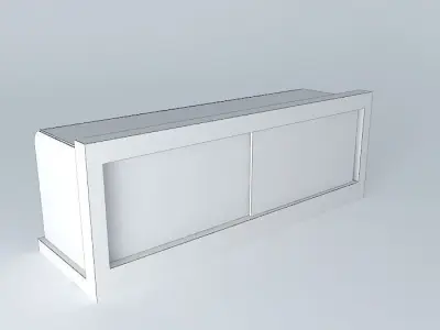 Kit food display case Free 3D model