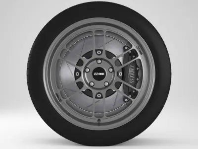 Enkei Performance RPF01 Rim 3D model