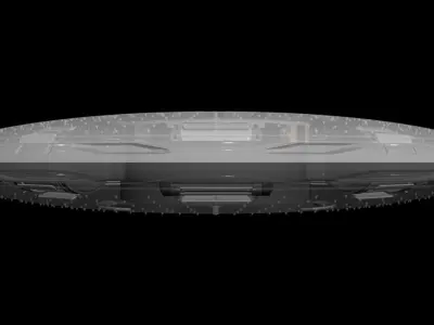 Electric VTOL - Octo Cyclotron - Concept 3D model