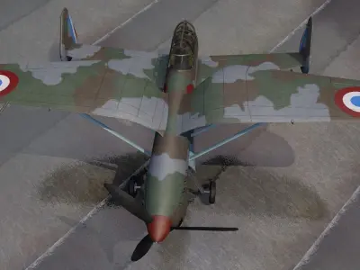 Arsenal Delanne AD-10 C-1 3D model