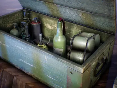 Ultimate Grenade Pack  10 Assets Low-poly 3D model