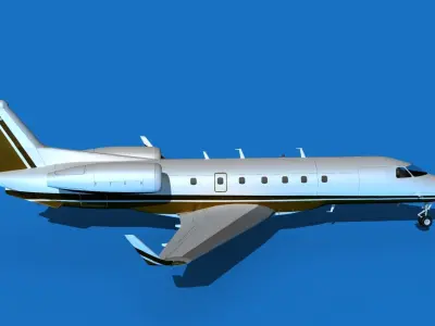 Embraer Legacy 500 V07 3D model
