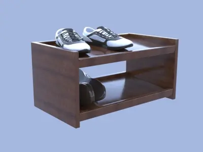 shoemaker bedside table 3D model
